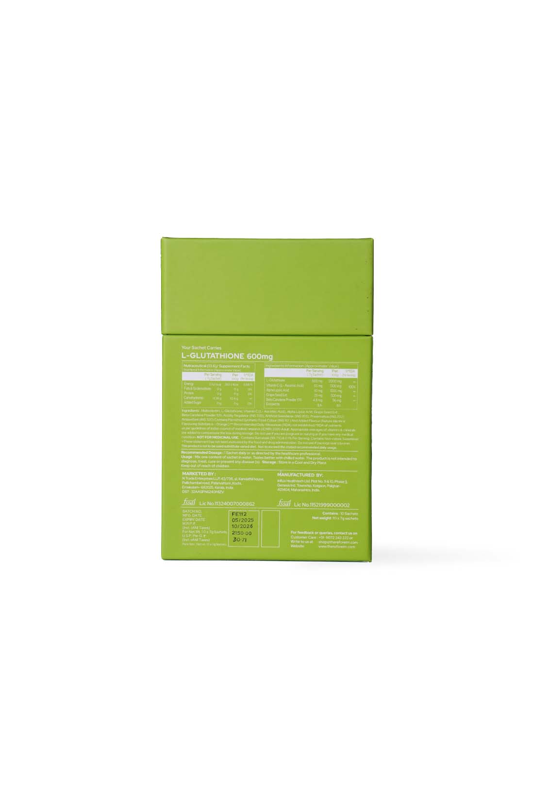 Advanced L Glutathione Supplement