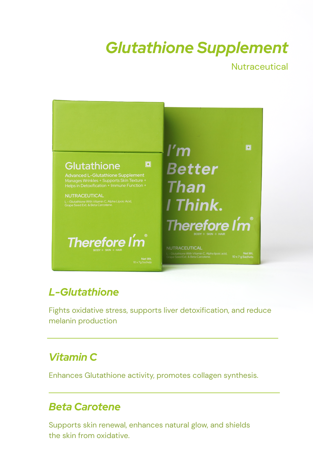 Advanced L Glutathione Supplement