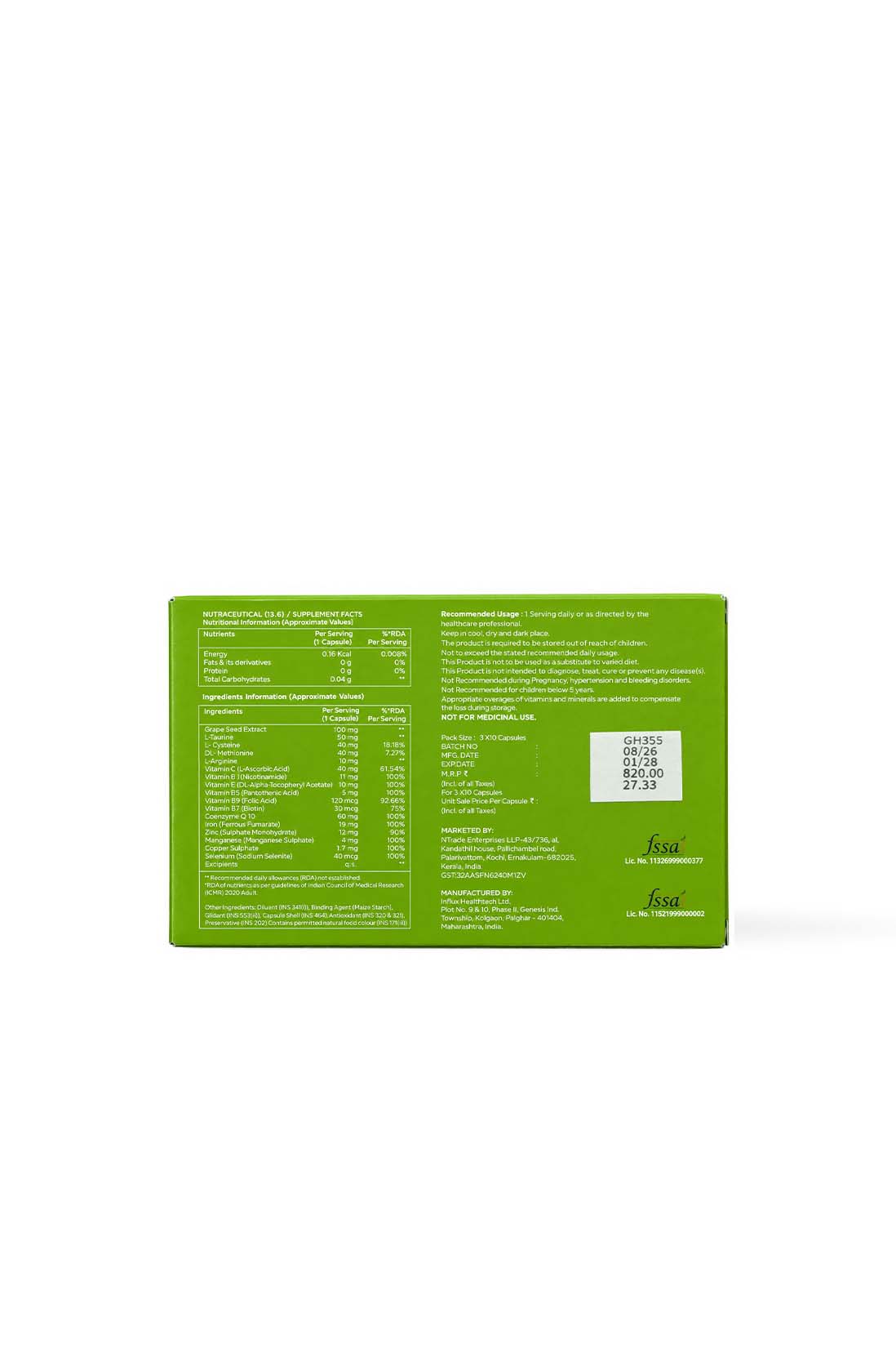 Hair Multivitamin Capsules